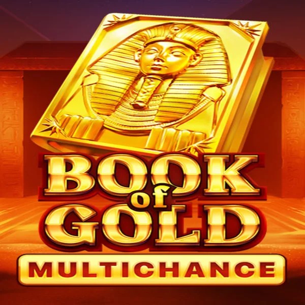 Book of Gold Multichance slot visual from Playson available on casino-days.co