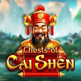 Chests of Cai Shen online game logo by Pragmatic Play on casino-days.co