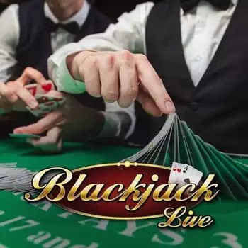 Live Blackjack game by Evolution – logo hosted on Casino Days