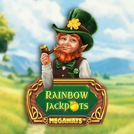 Official Jackpots logo: Rainbow Jackpots Megaways by Red Tiger Gaming at Casino Days