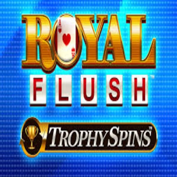 Royal Flush Trophy Spins logo – Slots by Greentube at Casino Days