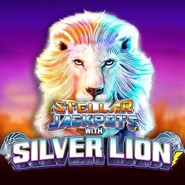 Stellar Jackpots with Silver Lion logo by Lightning Box Game at Casino Days