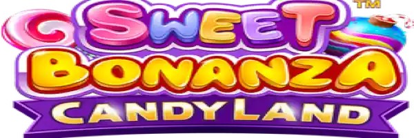 Sweet Bonanza Candy Land Live online game logo by Pragmatic Play on casino-days.co