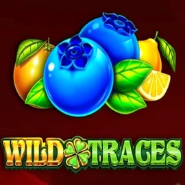 Wild Traces slot logo by Amusnet Interactive at Casino Days