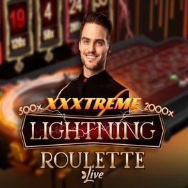 Official Live Casino logo: XXXtreme Lightning Roulette by Evolution at Casino Days